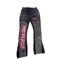 Pink Prosperous Splatter Sweatpants