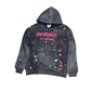 Pink Prosperous Splatter Hoodie