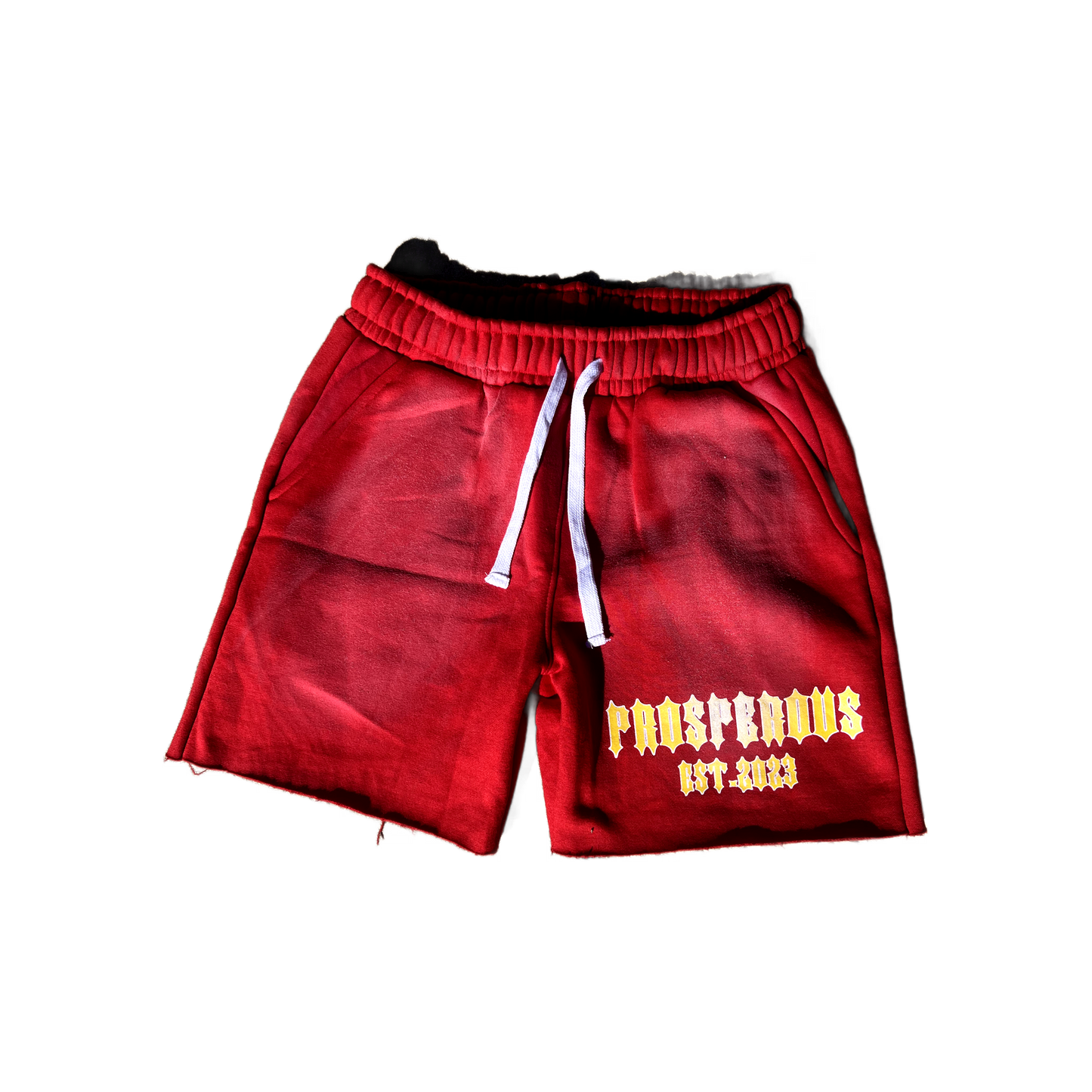 Red Sun Faded PA Shorts