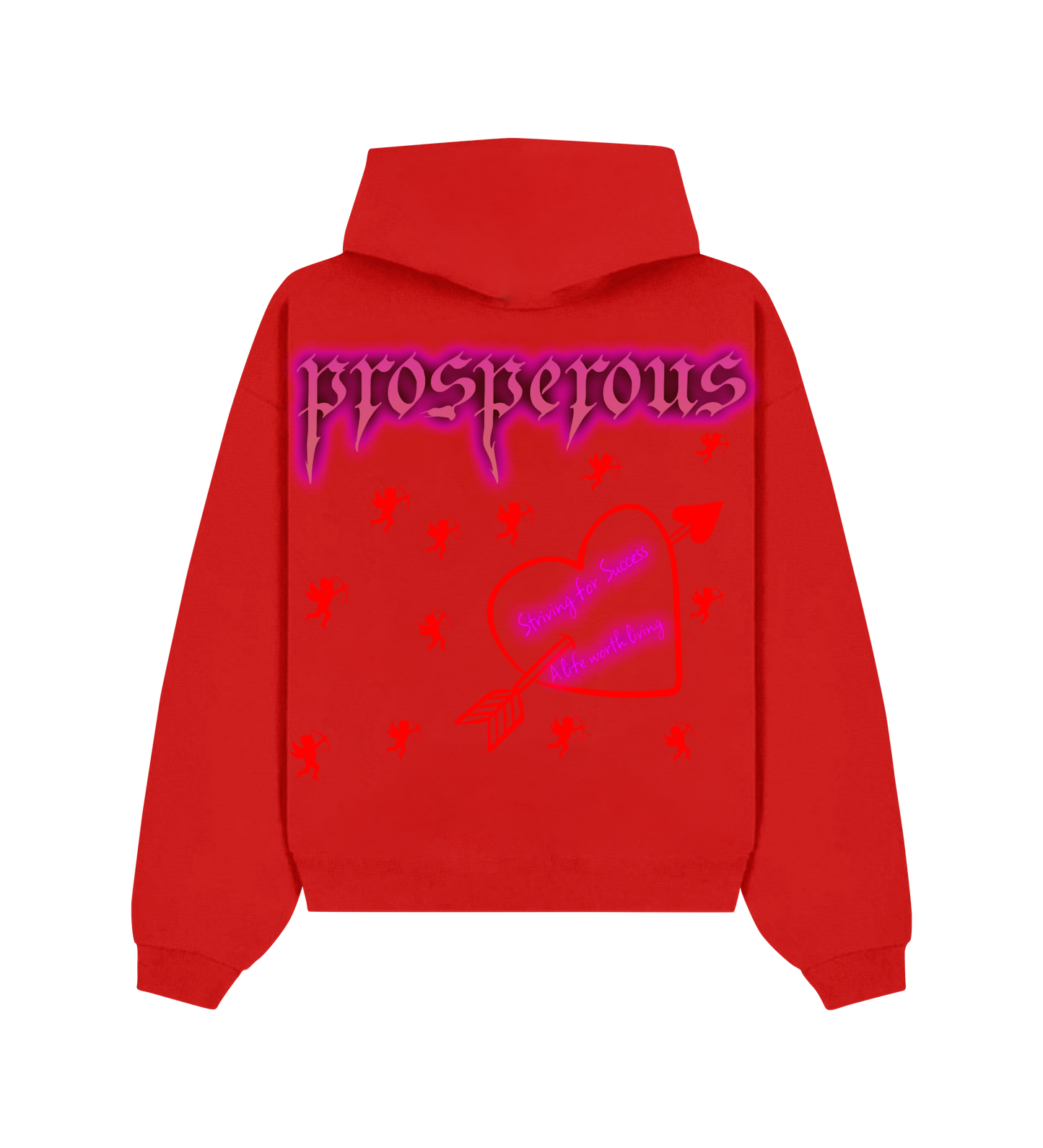 Red Exclusive Cupid Hoodie